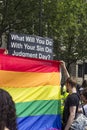 Religious Fanatic covered by Rainbow Flag